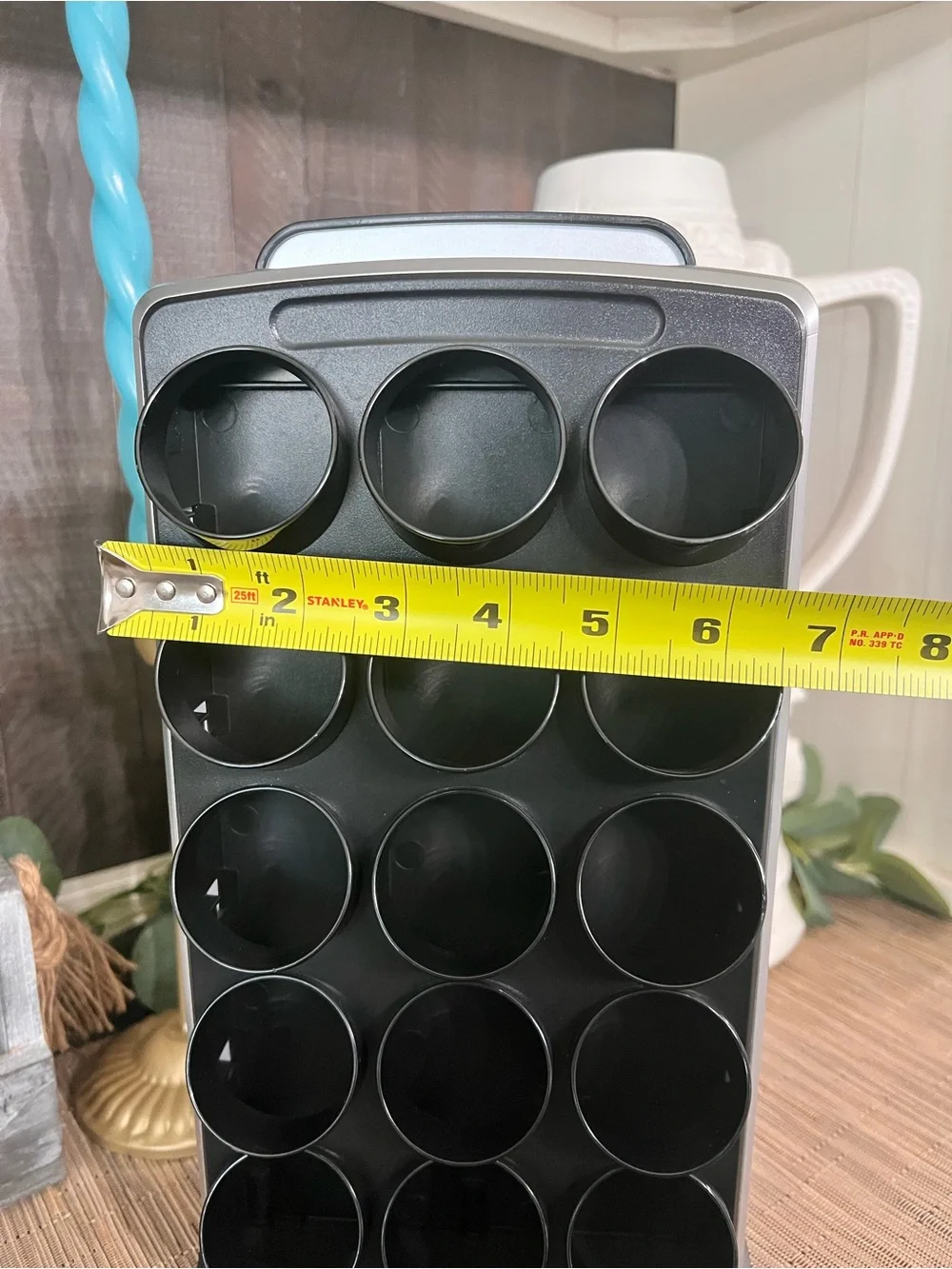 Keurig Black and Silver Rotating K-Cup Pod Holder